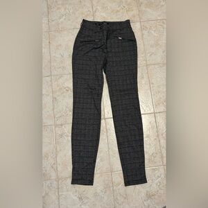 Simply Vera Vera Wang Black Plaid Skinny Pants